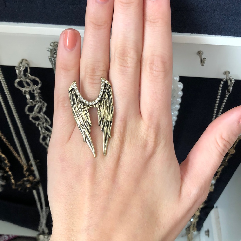 Angel Wings ring - Picture 2 of 3